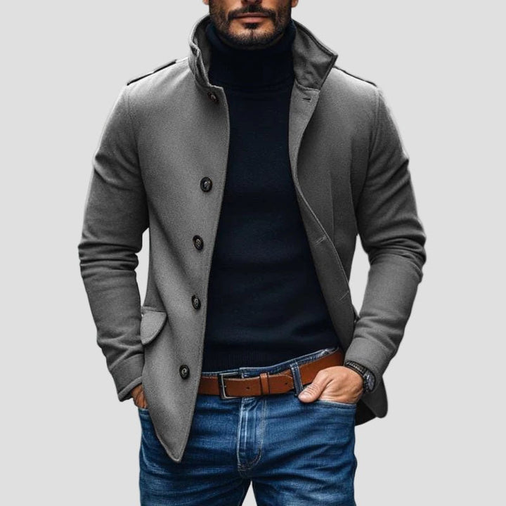 Eli | Casual Lapel Single-Breasted Short Coat