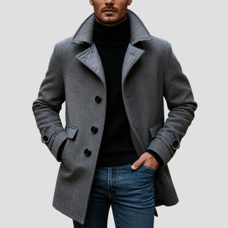 Lucas | Wool Mid Coat