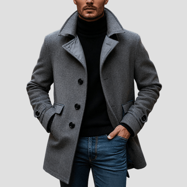 Lucas | Wool Mid Coat