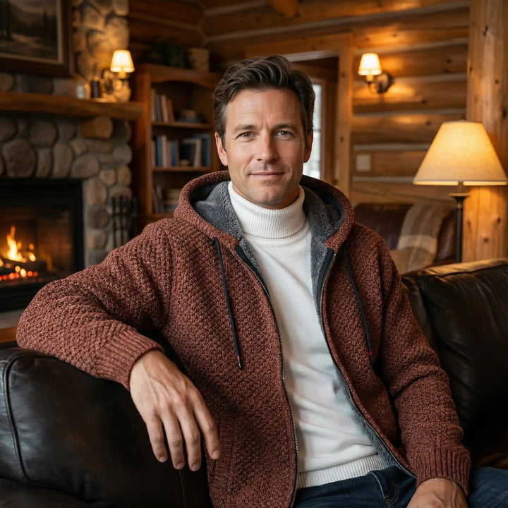 Thomas | Knit Fleece Hoodie