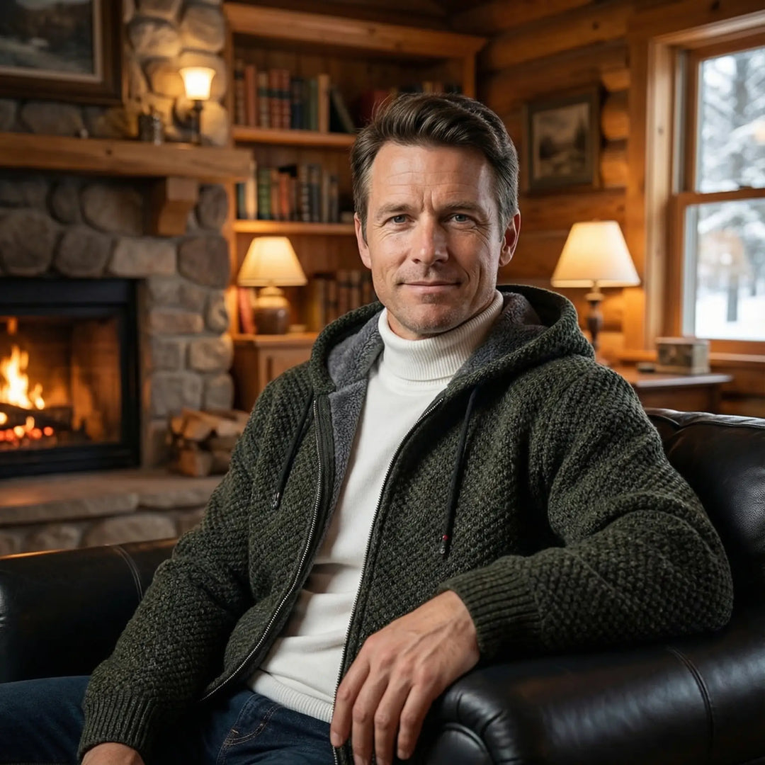 Thomas | Knit Fleece Hoodie