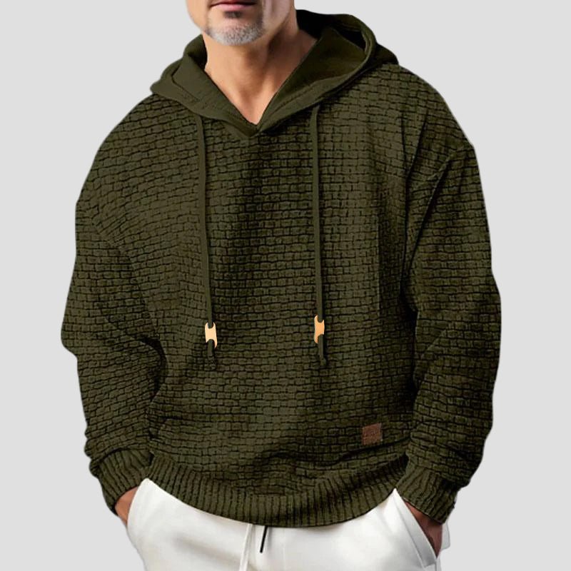 Fraser | Casual Solid Color Long Sleeve Hoodie