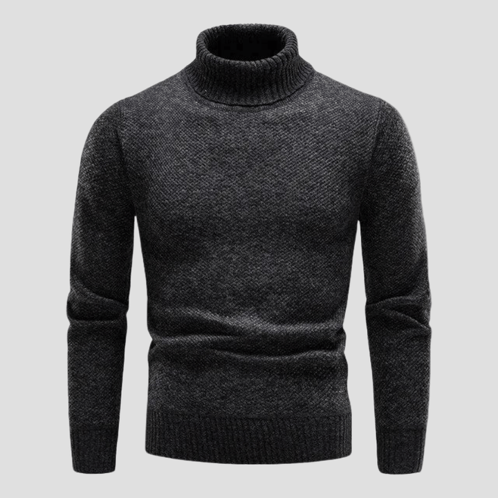Lucas | Classic Knitted Turtleneck Sweater