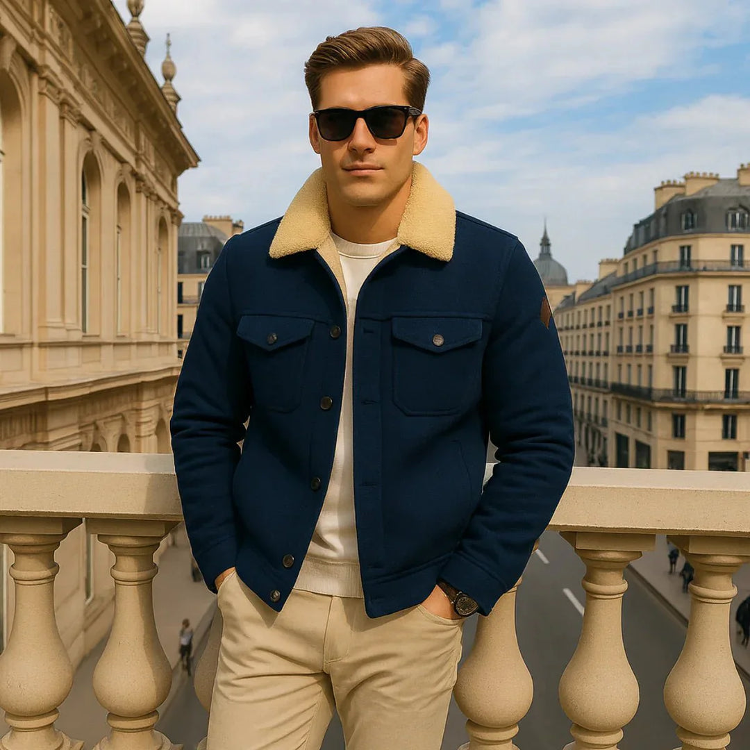 Knightsbridge | Fleece Lined Outdoor Jacket for Men