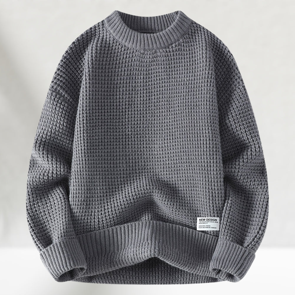 Aiden | Classic Knit Crewneck Sweater