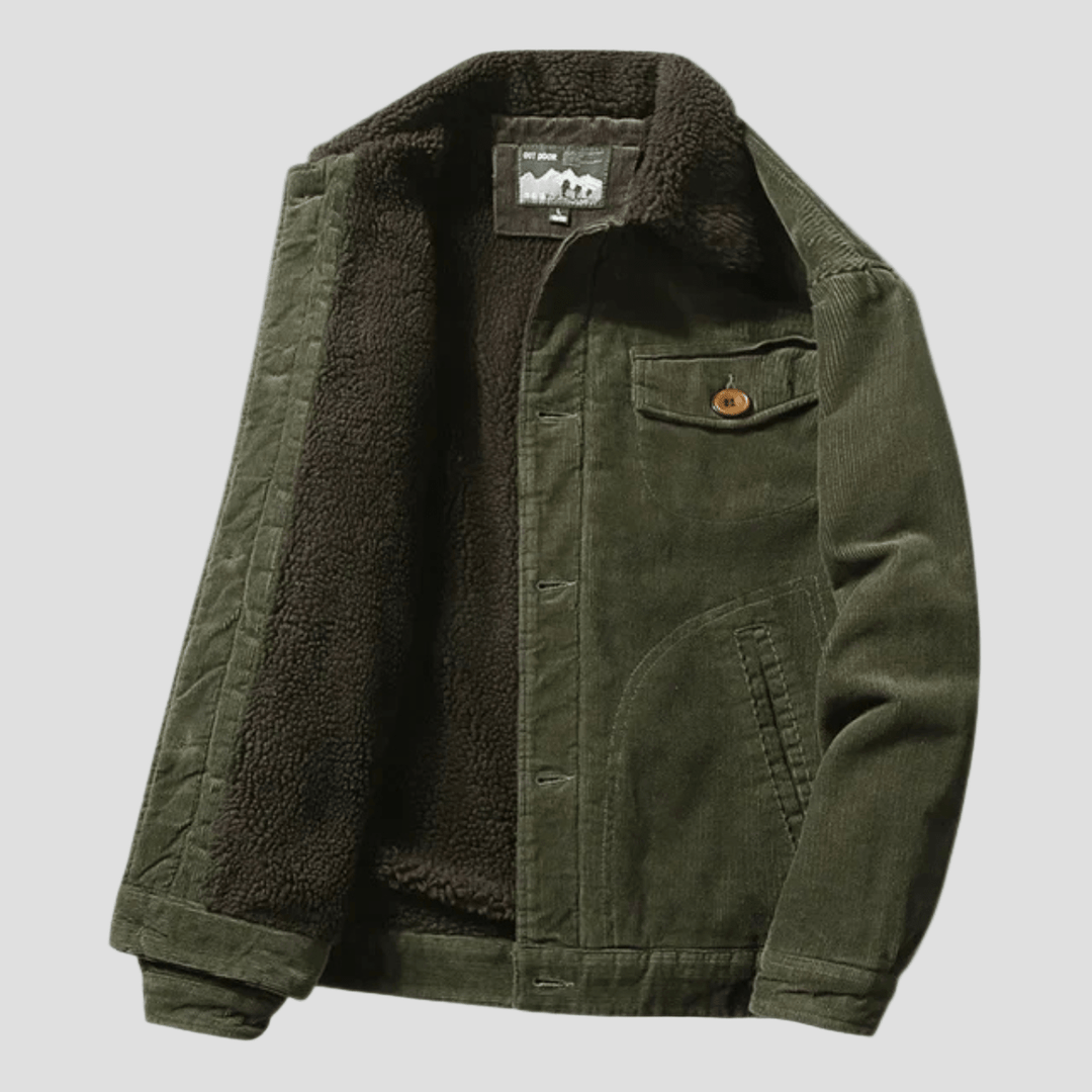 Belgravia | Corduroy Warm Winter Jacket for Men