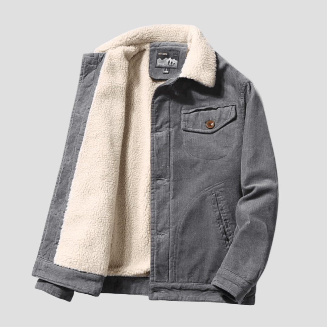 Belgravia | Corduroy Warm Winter Jacket for Men