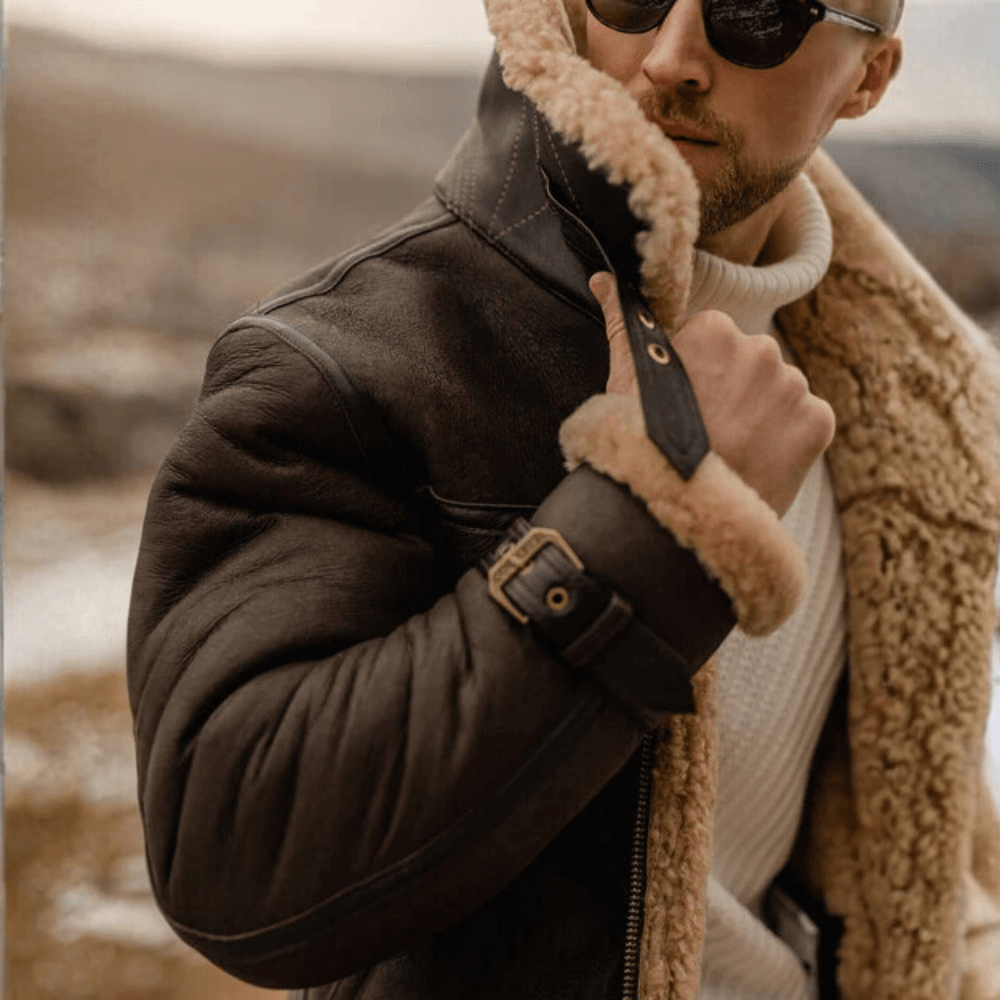 Liam | Vintage Winter Warm Lapel Thick Coat