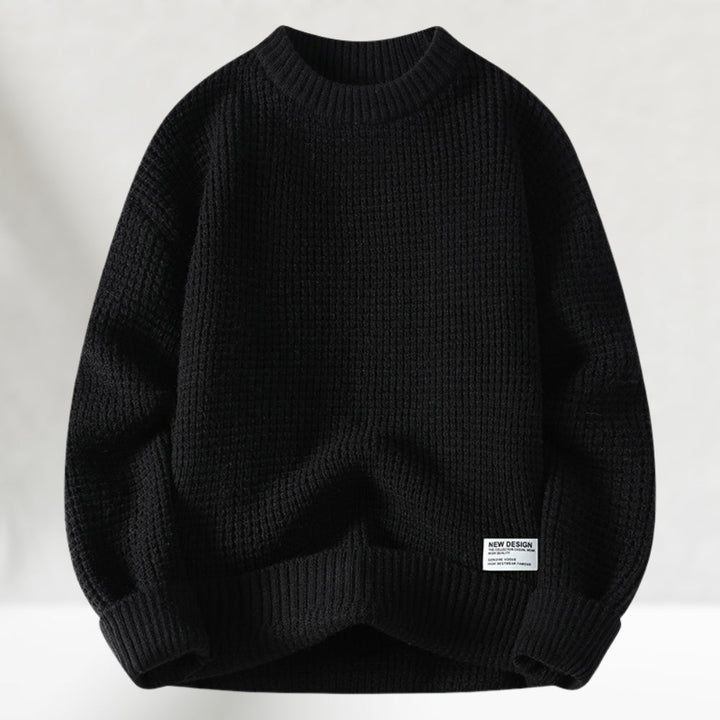 Aiden | Classic Knit Crewneck Sweater