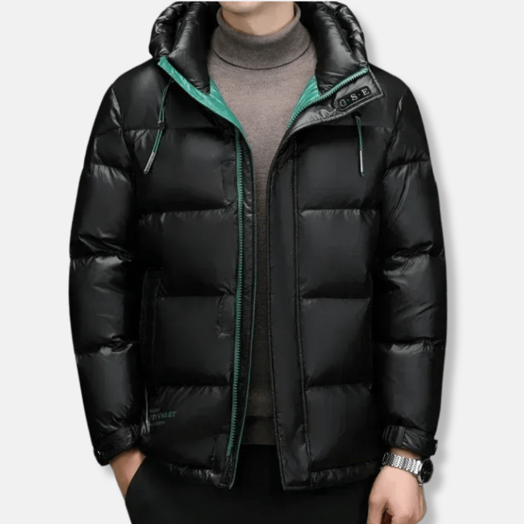 Logan | Hooded Water-Resistant Down Winter Jacket