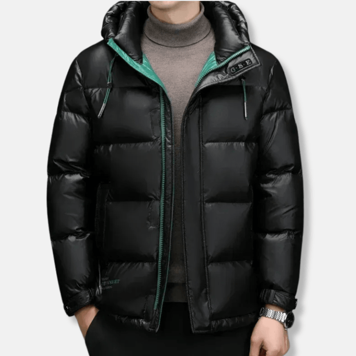 Logan | Hooded Water-Resistant Down Winter Jacket