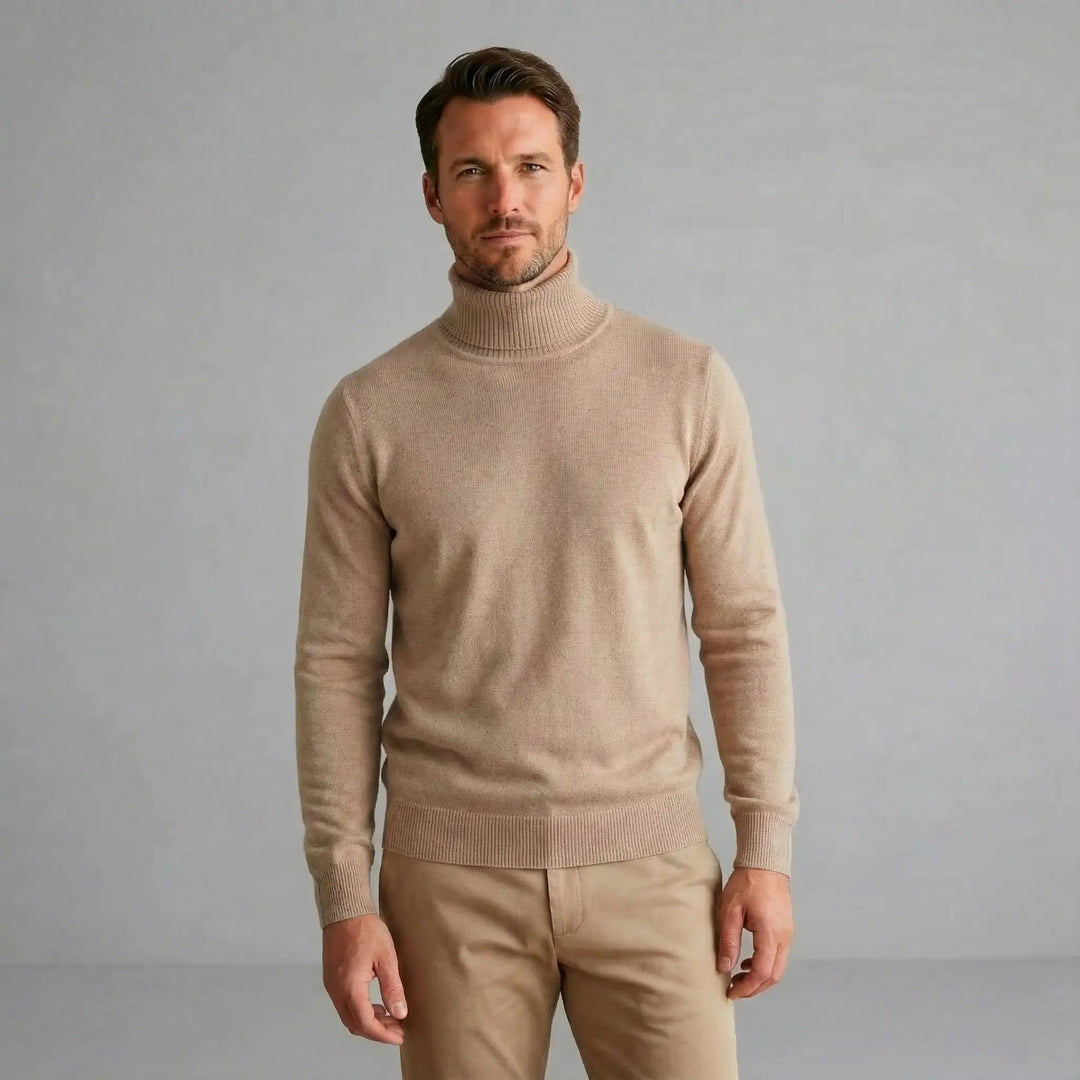 Bentley | Solid Turtleneck Sweater