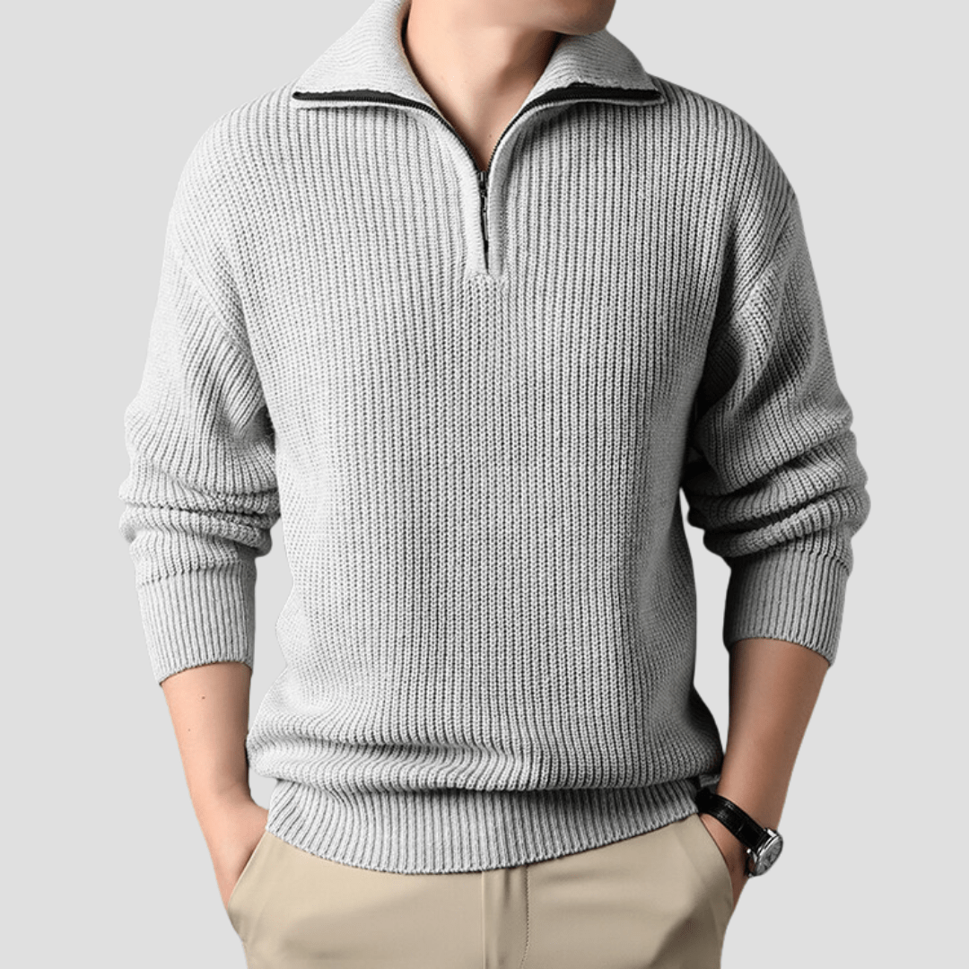 Everett | Half Zip Sweater