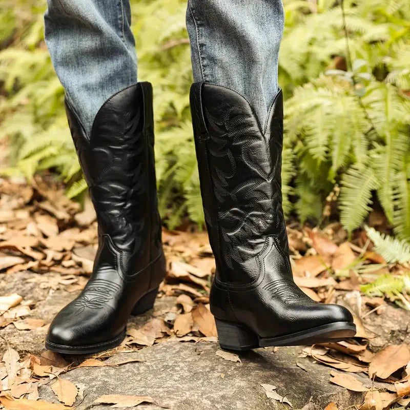 Austin | Western Leather Cowboy Boots for Men