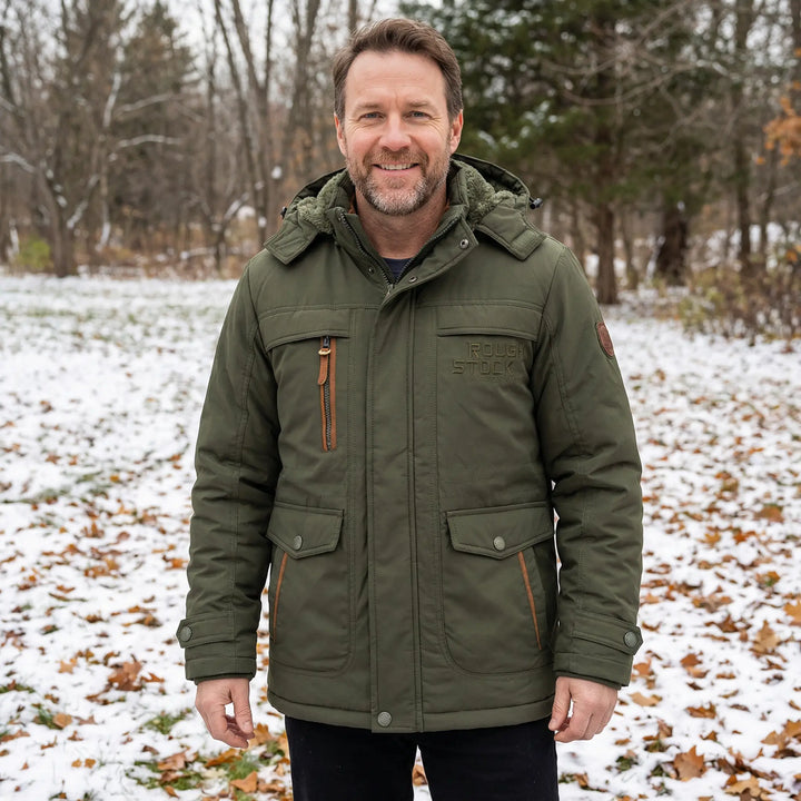 Luca | Windproof Insulated Winter Jacket with Pockets