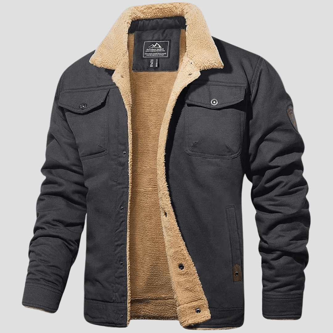 Mayfair | Warm Fleece Lined Winter Coat for Men