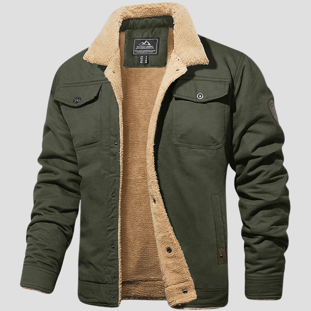 Mayfair | Warm Fleece Lined Winter Coat for Men
