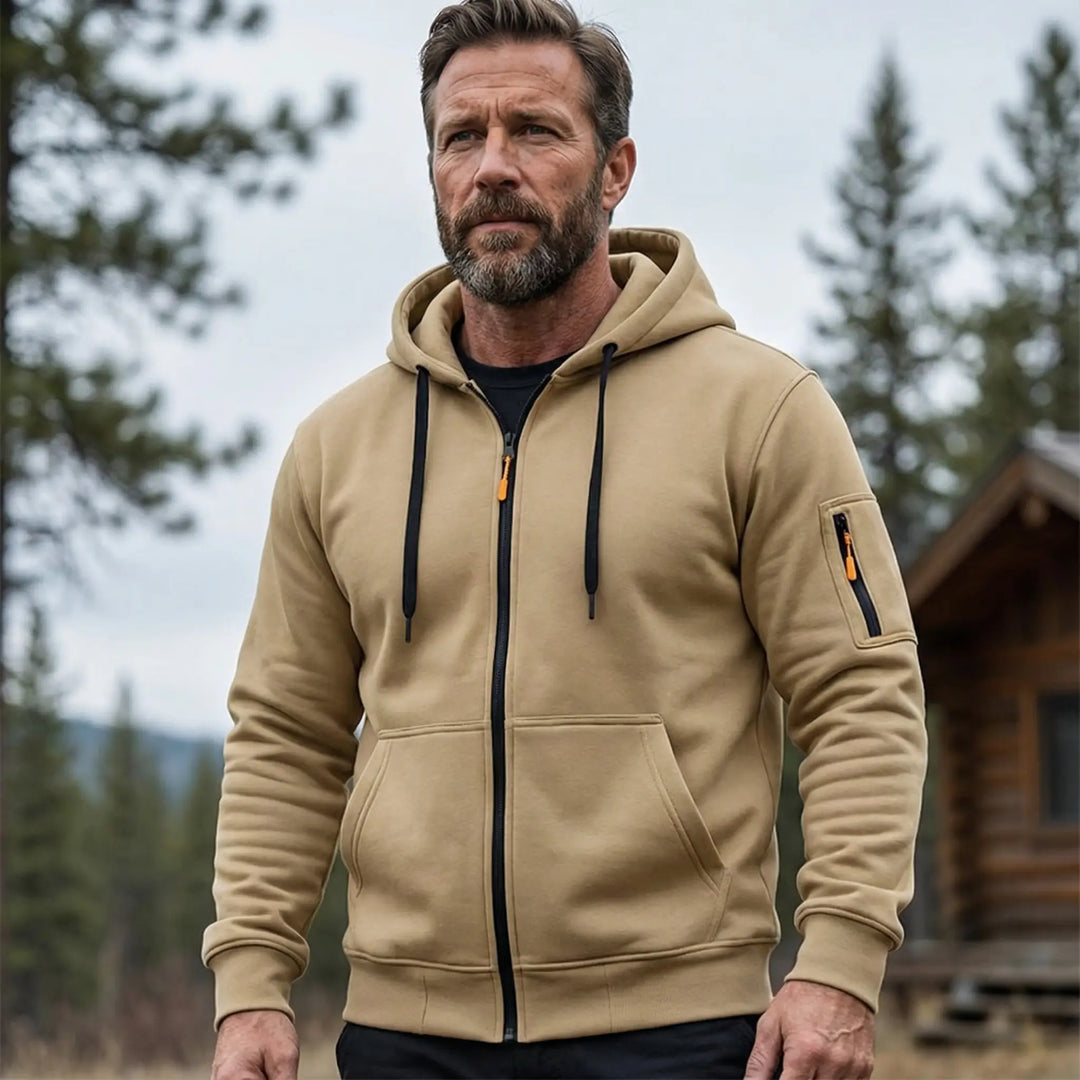 Tyler | Full Zip Fleece Hoodie