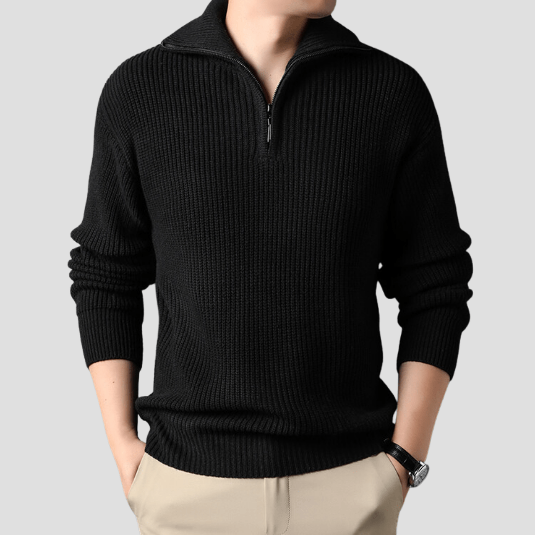 Everett | Half Zip Sweater