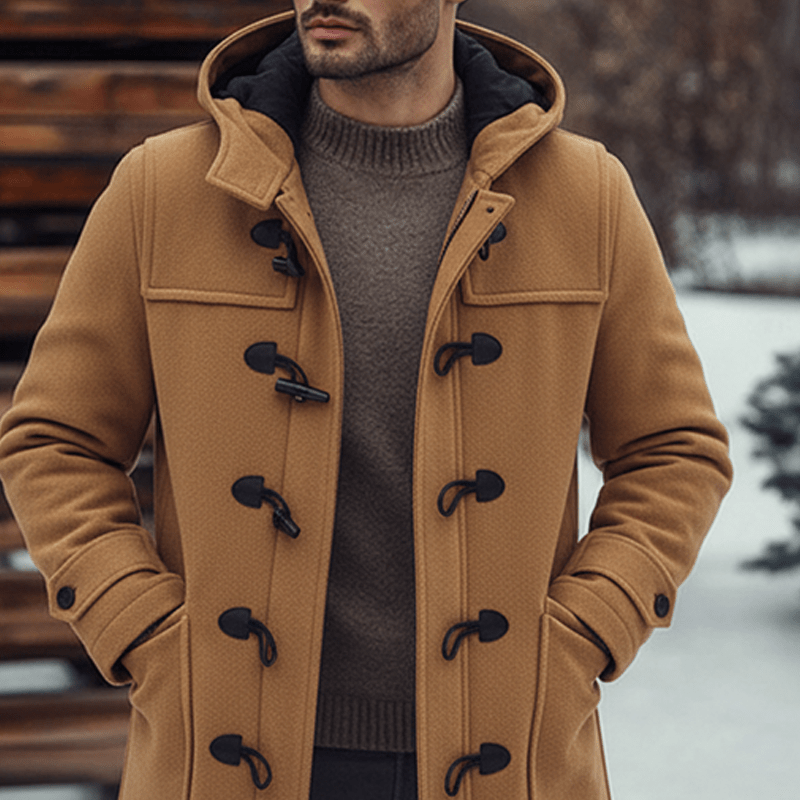Carter | Blend Hooded Men's Coat