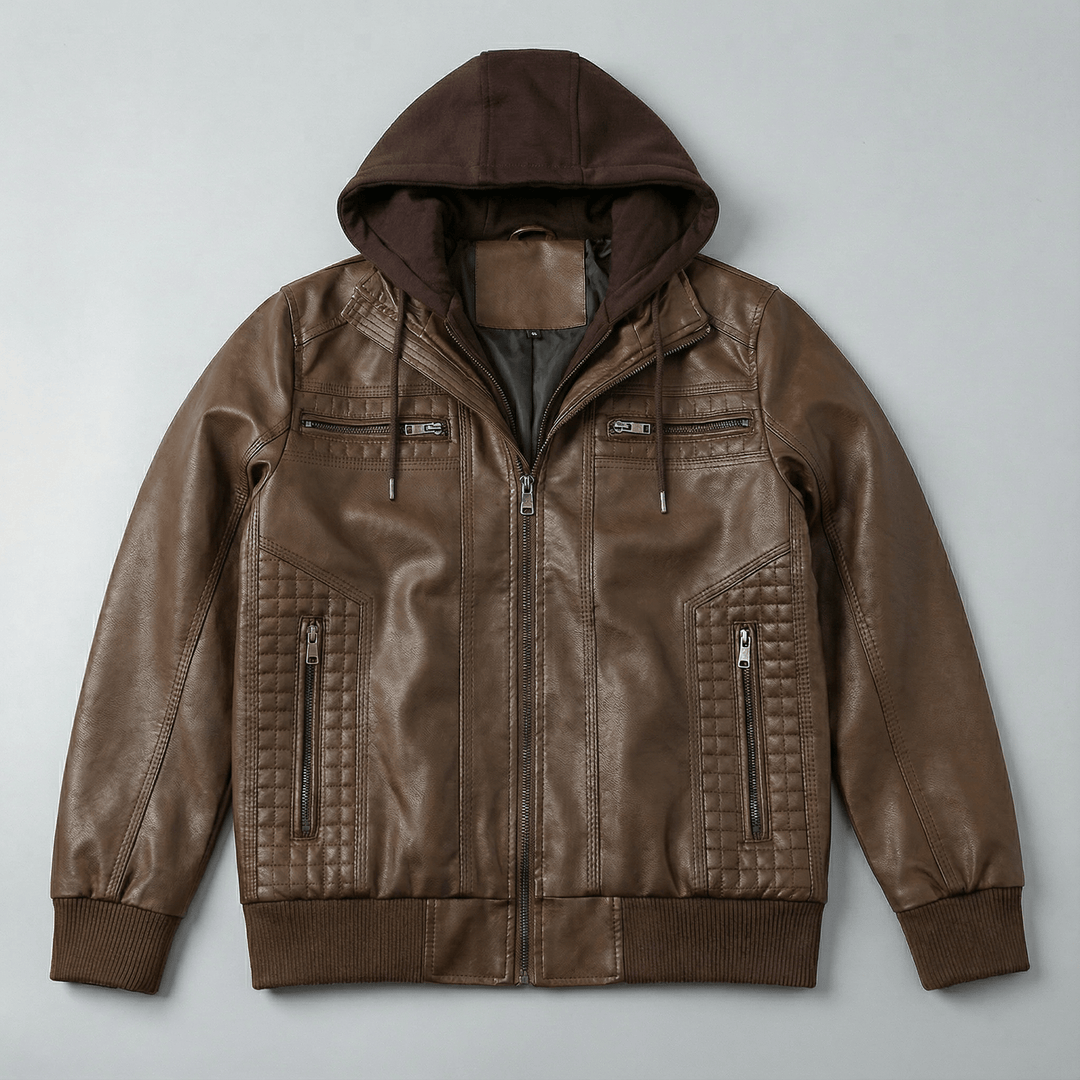 Ashford | Modern Warm Leather Jacket for Men