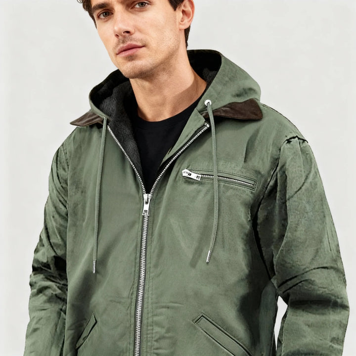 Caleb | Full Zip Sherpa Hoodie