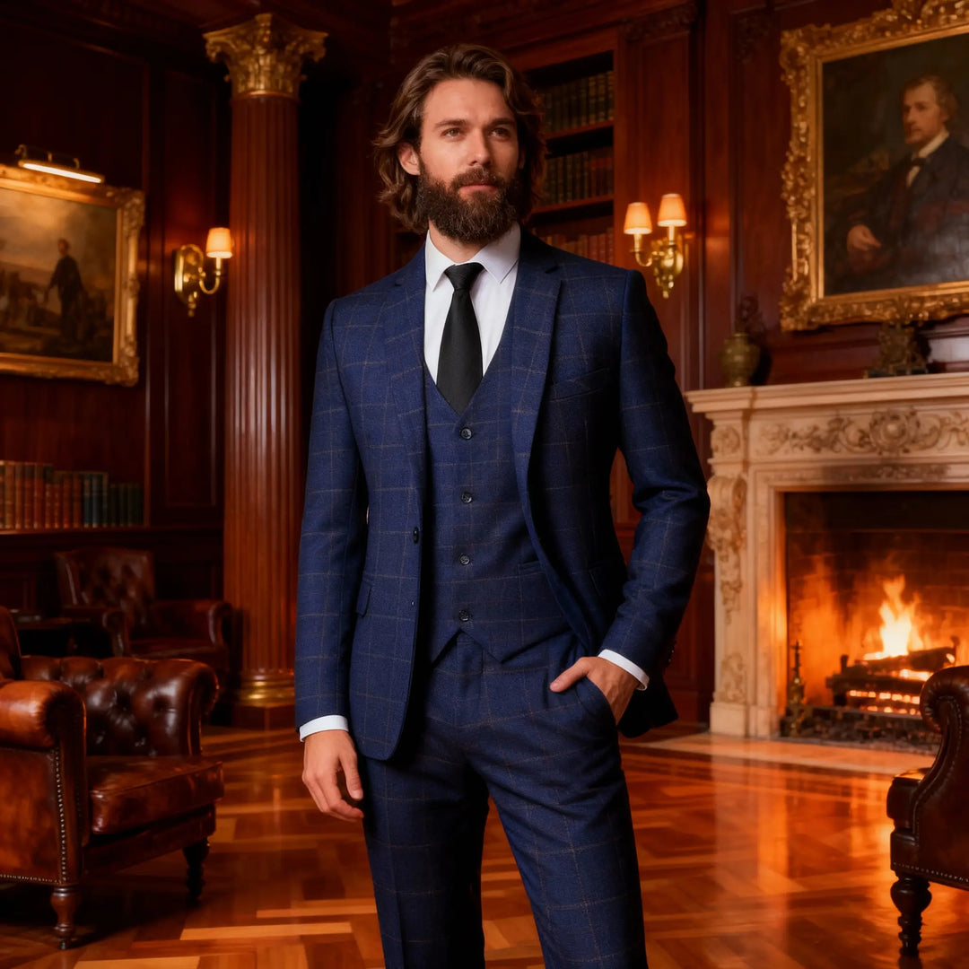 Hudson | 3-Piece Peaky Blinders Style Suit