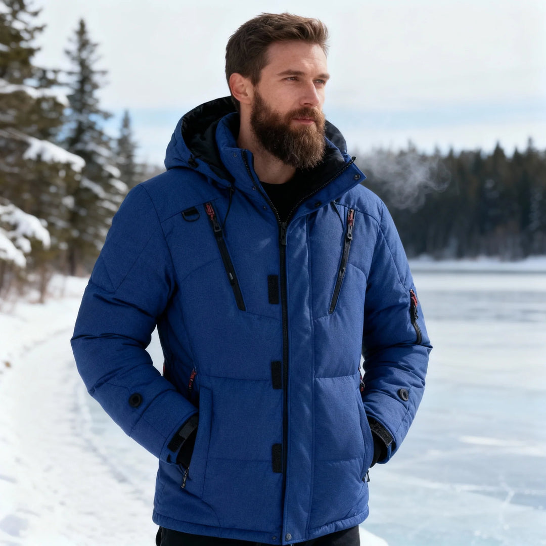 Dylan | Hooded Down Insulated Winter Jacket