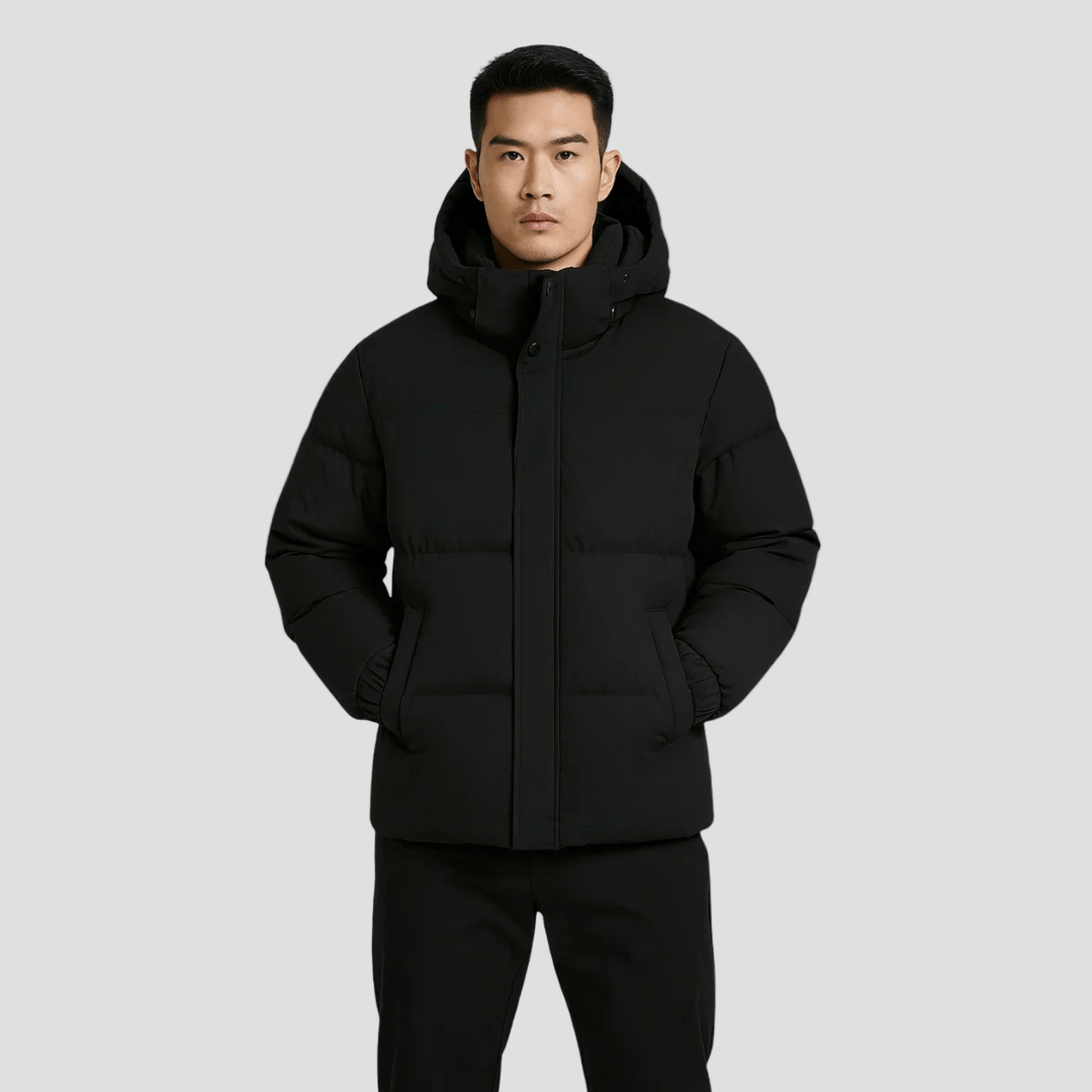 Whitaker | Warm Insulated Hooded Puffer Jacket