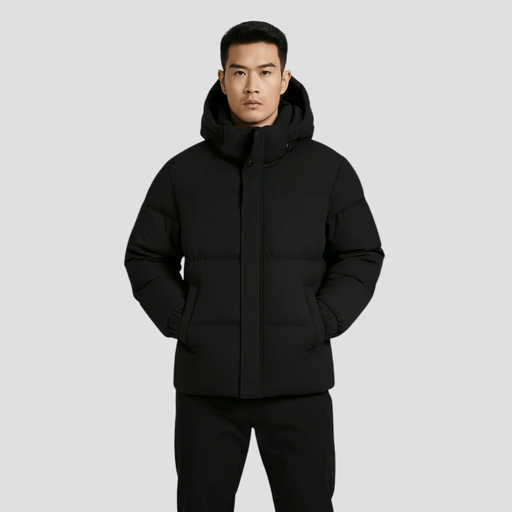 Whitaker | Warm Insulated Hooded Puffer Jacket