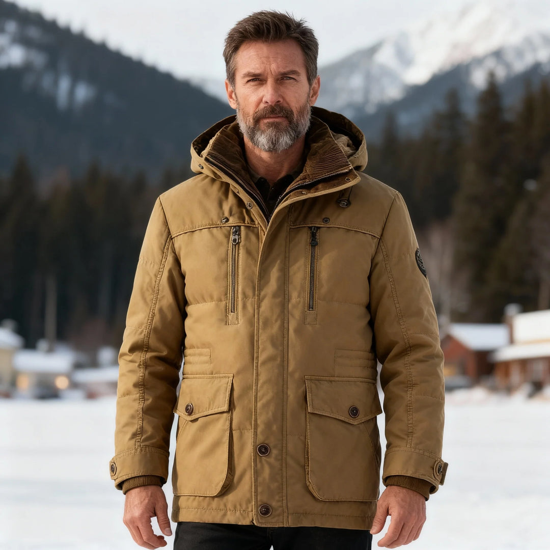 Parker | Structured Water-Resistant Utility Winter Jacket