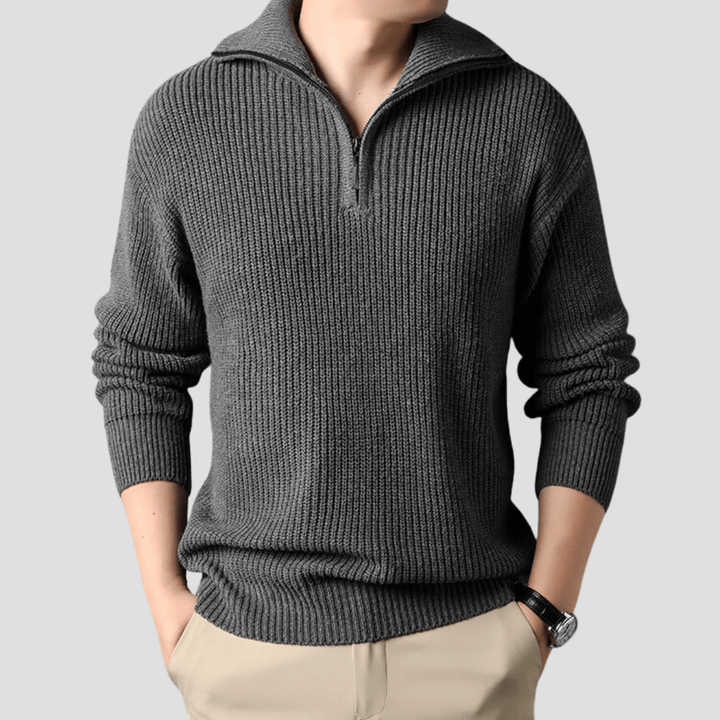 Everett | Half Zip Sweater