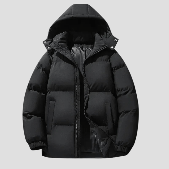 Whitaker | Warm Insulated Hooded Puffer Jacket