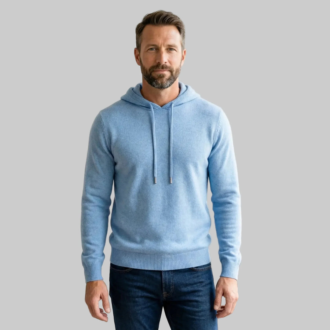 Oliver | Men’s 100% Cashmere Hoodie