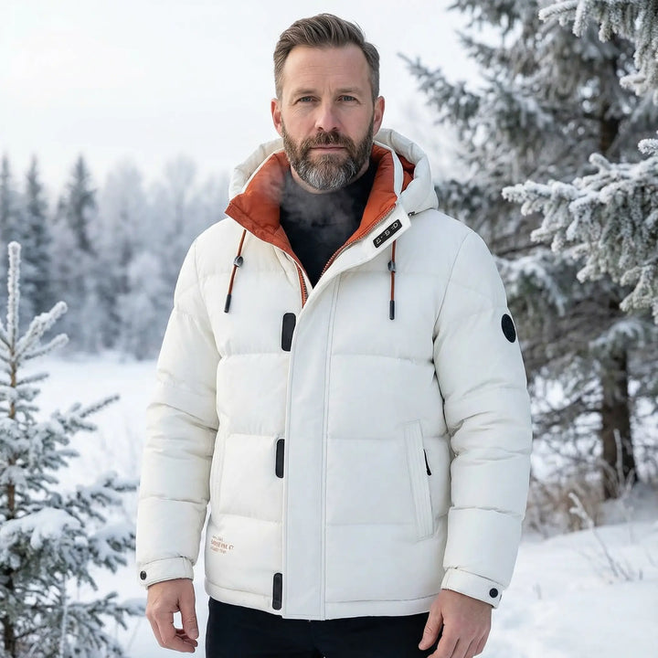 Logan | Hooded Water-Resistant Down Winter Jacket
