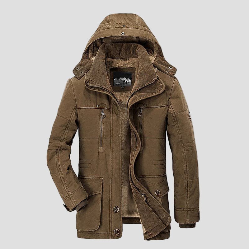 Parker | Structured Water-Resistant Utility Winter Jacket