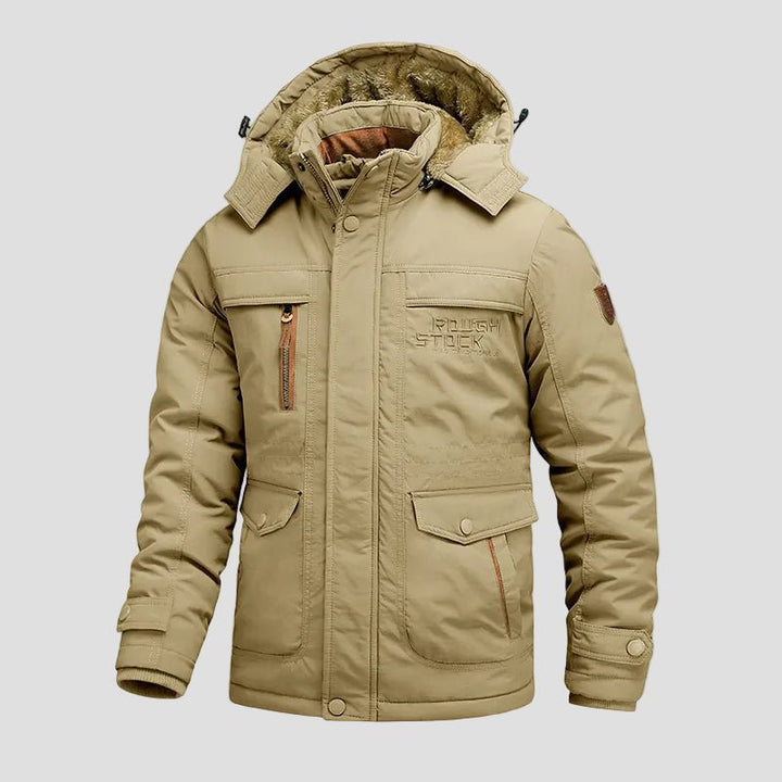 Luca | Windproof Insulated Winter Jacket with Pockets