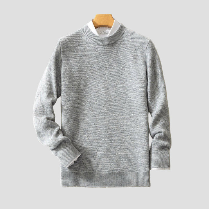 Miles | Elegant Men’s Cashmere Sweater in Various Colors