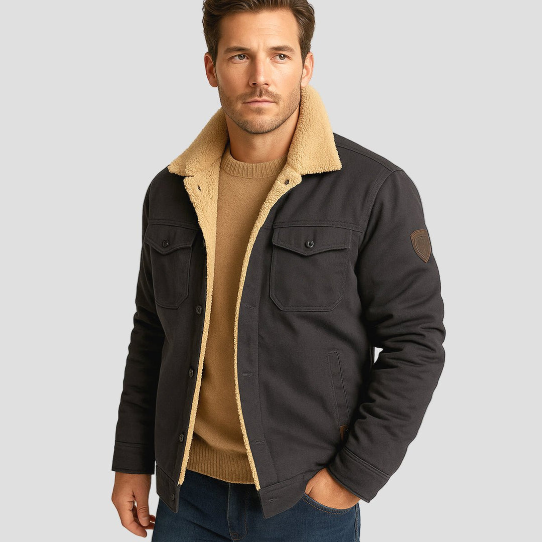 Mayfair | Warm Fleece Lined Winter Coat for Men