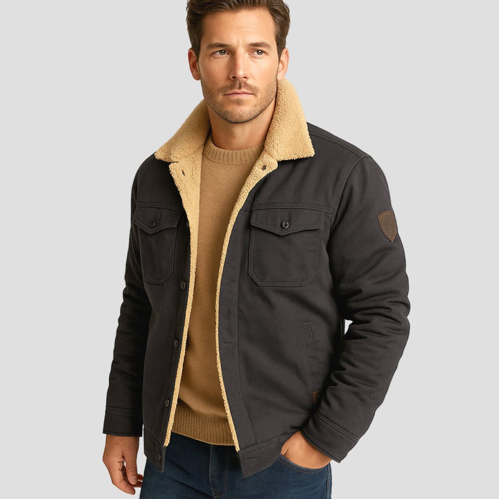 Mayfair | Warm Fleece Lined Winter Coat for Men