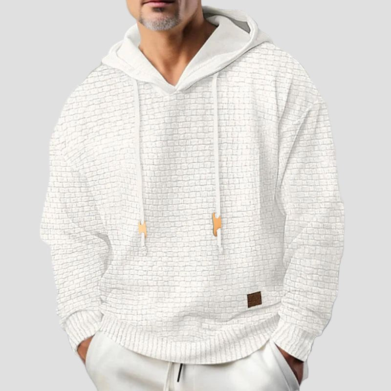 Fraser | Casual Solid Color Long Sleeve Hoodie