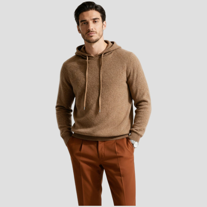 Oliver | Men’s 100% Cashmere Hoodie