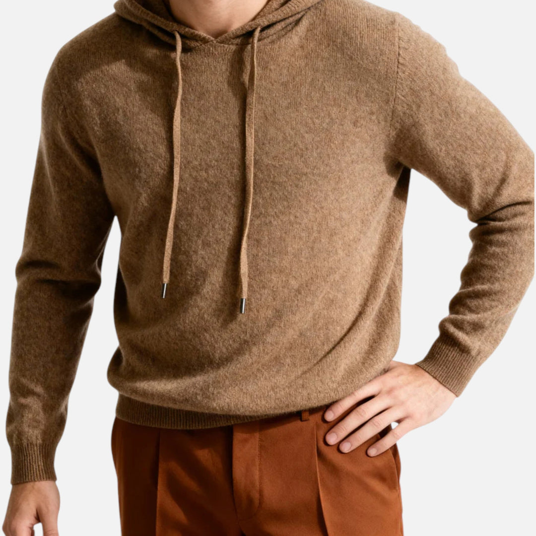 Oliver | Men’s 100% Cashmere Hoodie