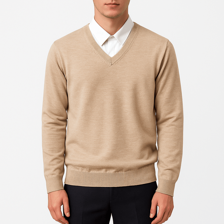 Cooper | Elegant V-Neck Sweater