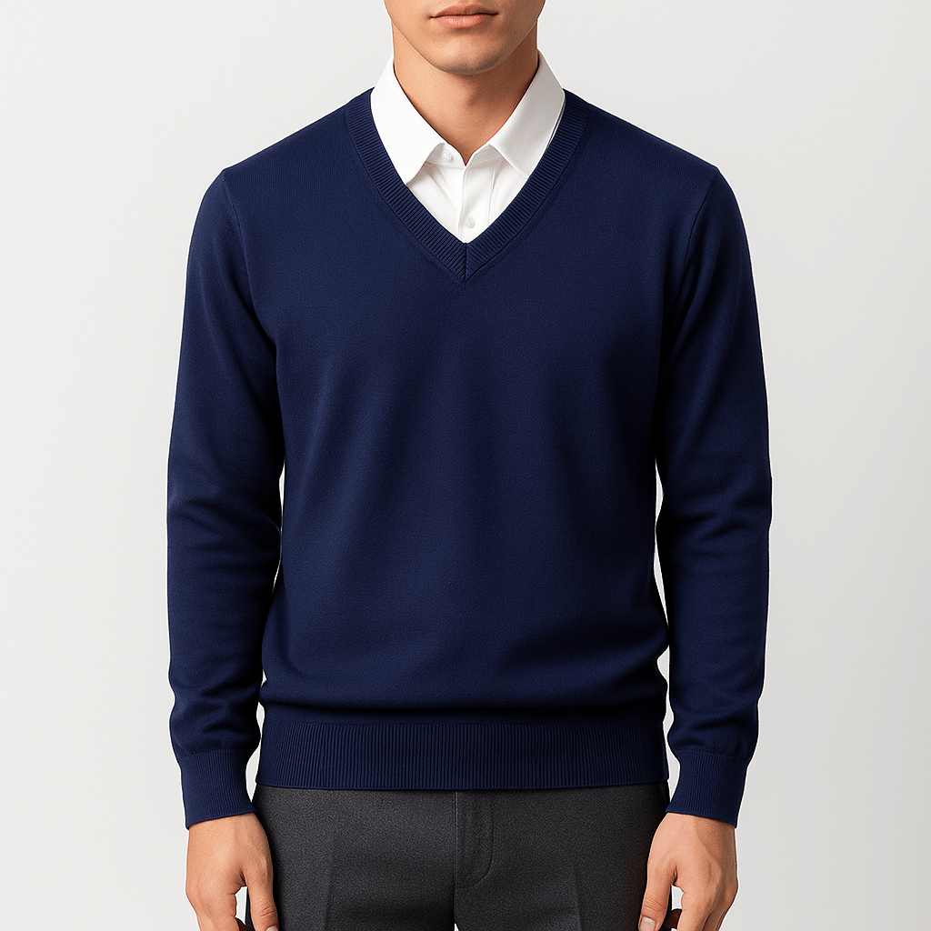 Cooper | Elegant V-Neck Sweater