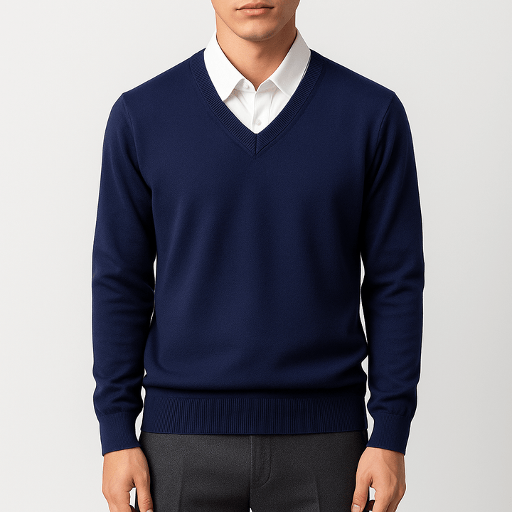 Cooper | Elegant V-Neck Sweater