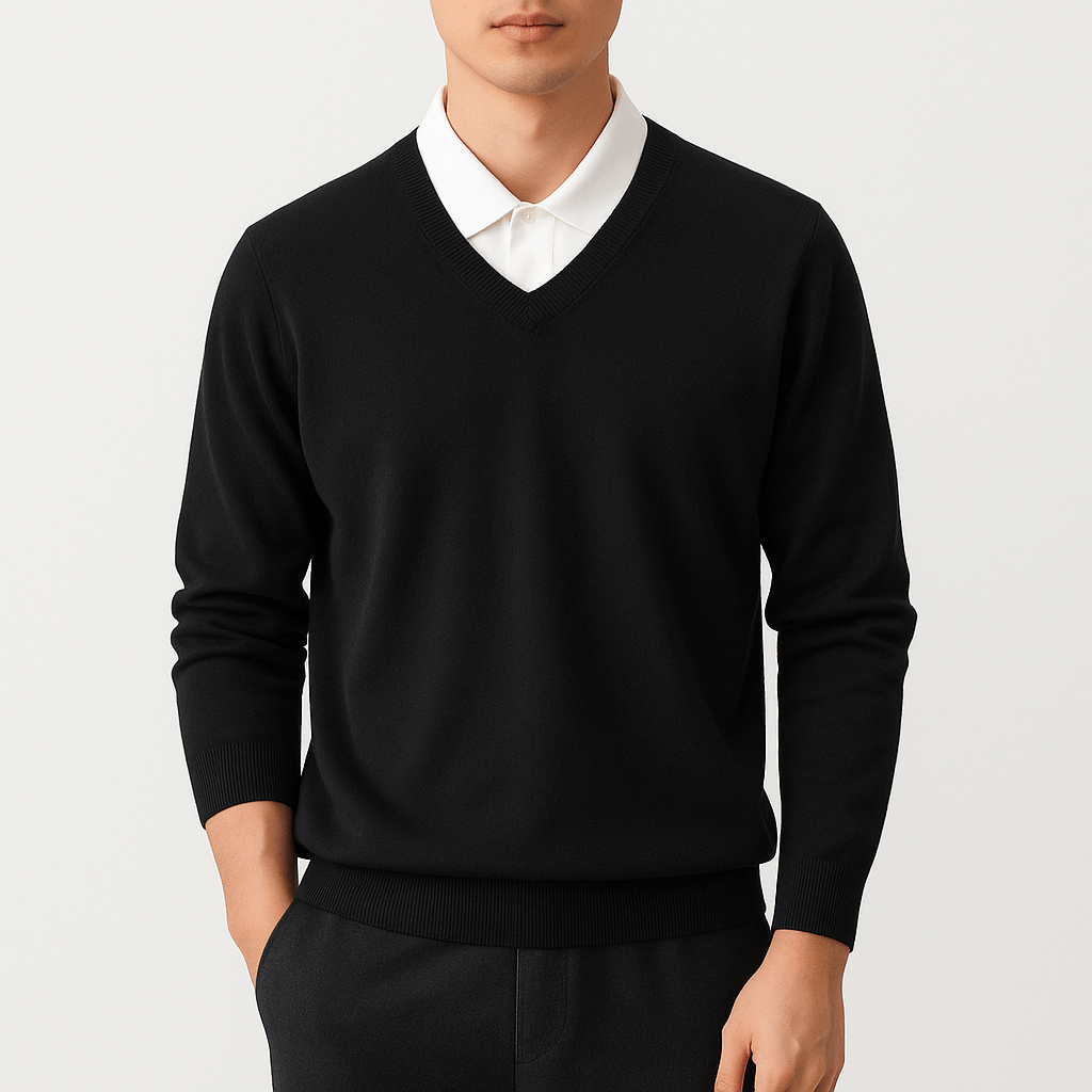 Cooper | Elegant V-Neck Sweater