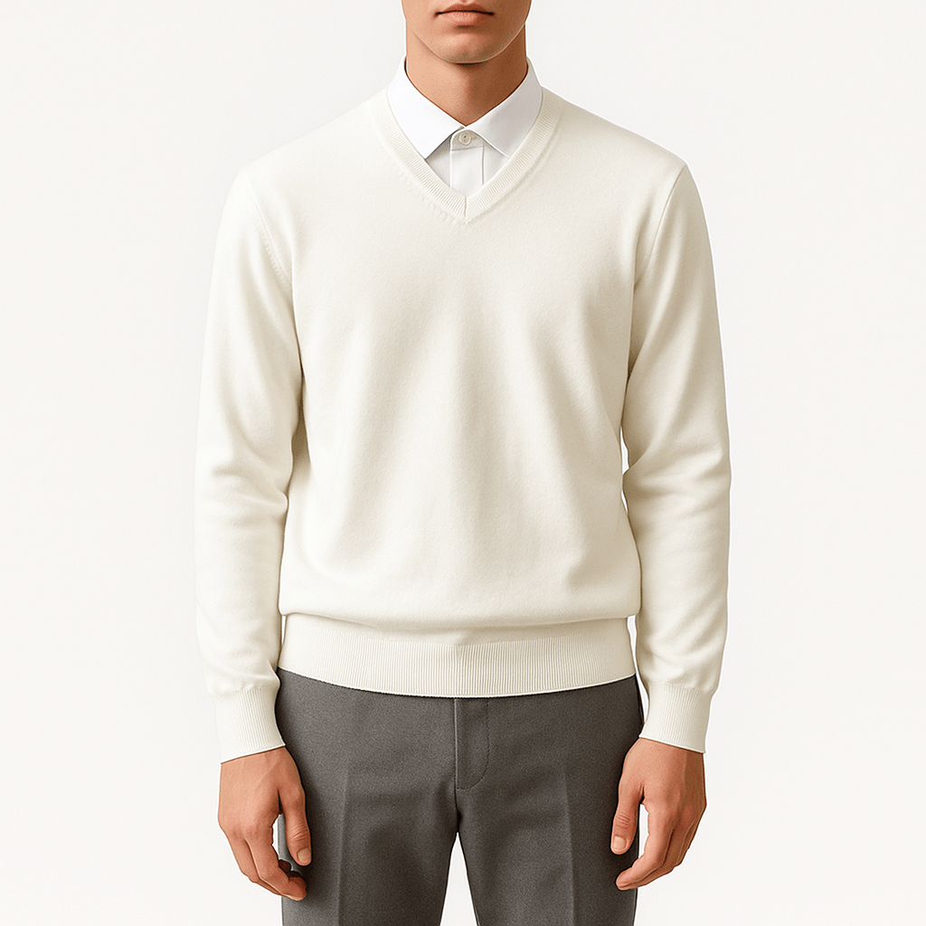 Cooper | Elegant V-Neck Sweater