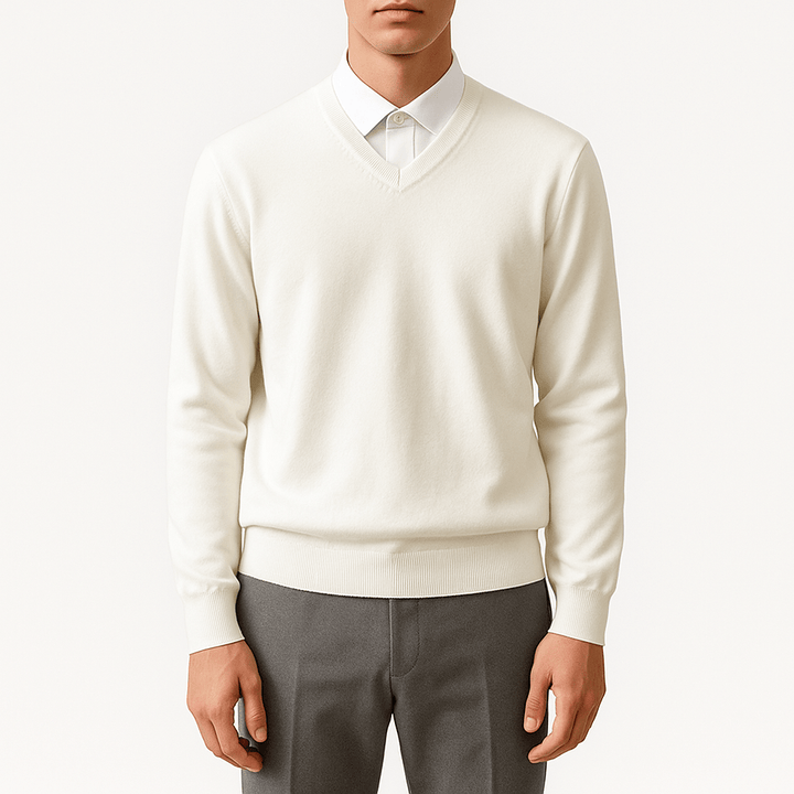Cooper | Elegant V-Neck Sweater