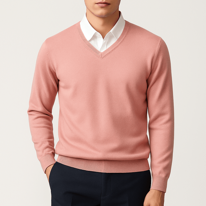 Cooper | Elegant V-Neck Sweater
